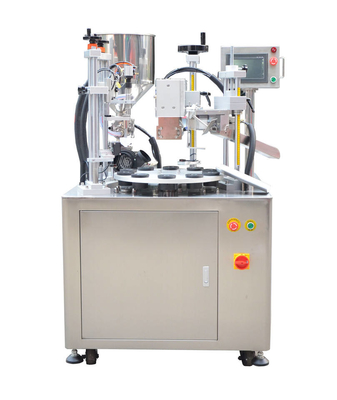 PLC Touch Screen Automatic Filling Capping Machine 60ml Filling Volume