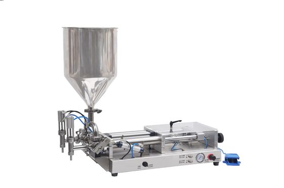 120ml 30BPM Table Top Liquid Filling Machine , 20bottles/min Automatic Water Filling Machine