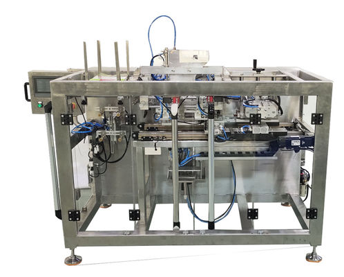 3PH 304 SUS Premade Pouch Filling Machine Gusset Pouch Packing 100mm Width
