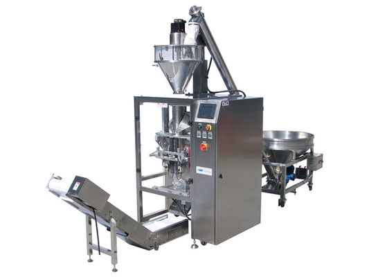 60ppm PLC Form Fill Seal Packing Machine Vertical Powder VFFS Laminated Film