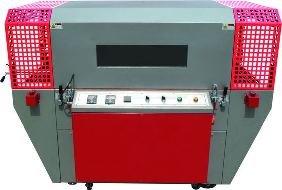 14KW Thermal Circulate Shrink Tunnel Packaging Machine , 640kg Shrink Tunnel Wrapping Machine