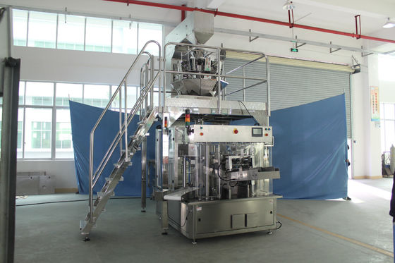 316SS Granual Liquid Sachet Packing Machine Stand Up Pouch 380V