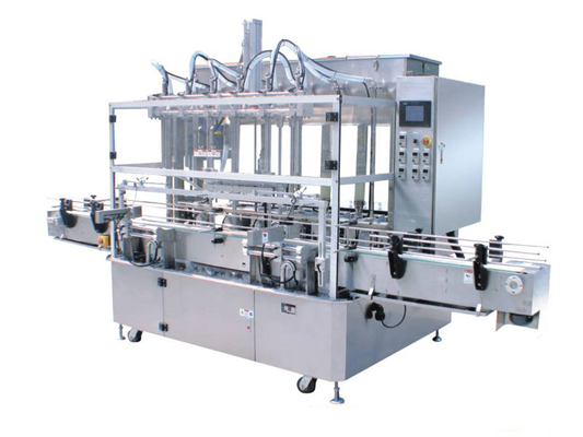 15BPM 25L Automatic Piston Filling Machine HMI Weighing Liquid Fill 60Hz 500W