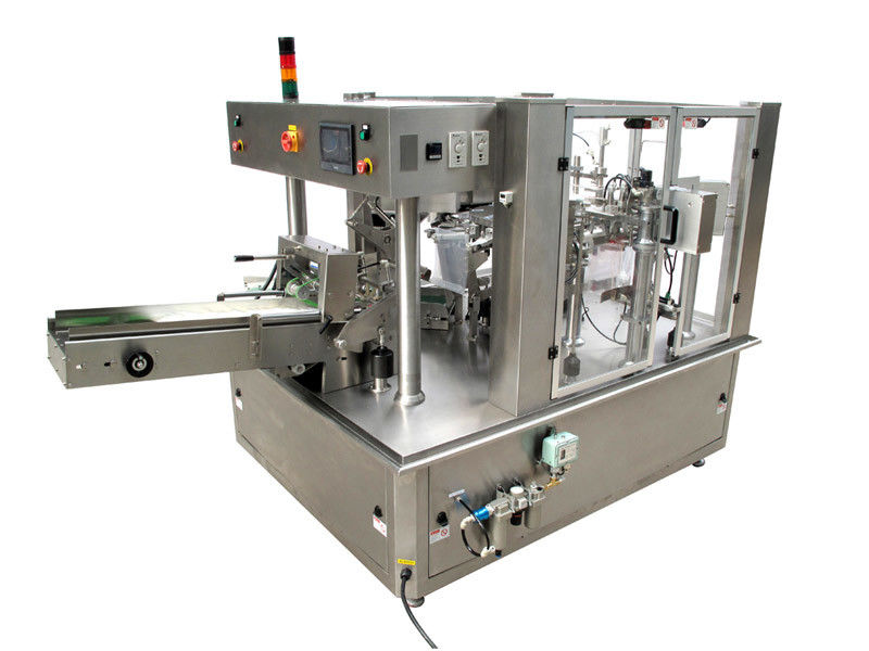 Stand Up Pouch Rotary Filling Sealing Machine