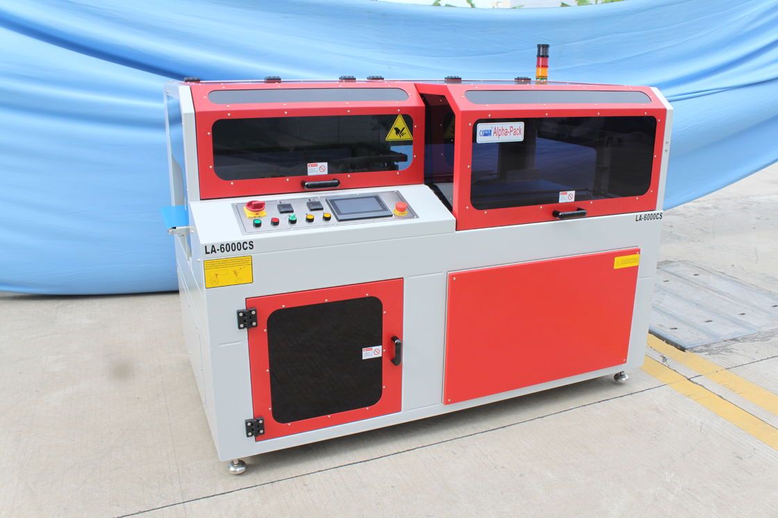 POF Films L Type Sealing Machine , 70ppm 45pcs/Min Shrink Wrap Packaging Machine