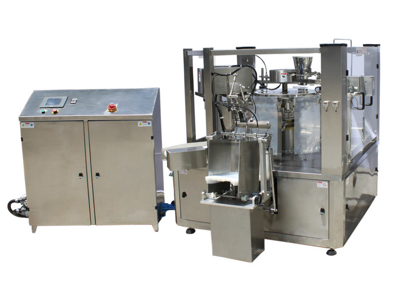 Powder Product Premade Pouch Packaging Machine 50ml 5000ml 3PH